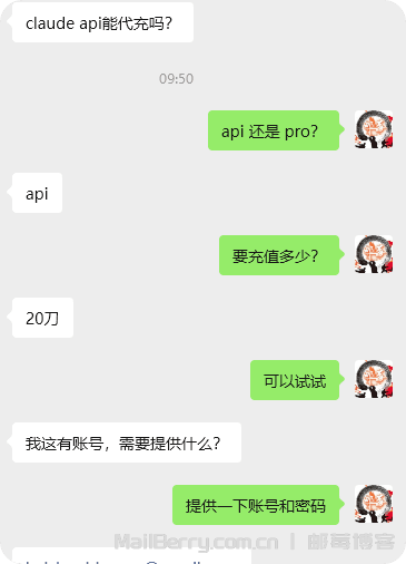 Claude充值API过程